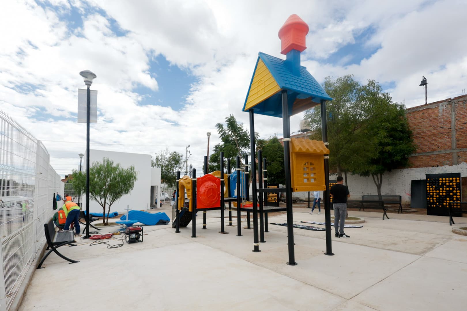 Avanza renovación del parque Santa María de Gallardo con inversión de 1.7 mdp - imagen de origen
