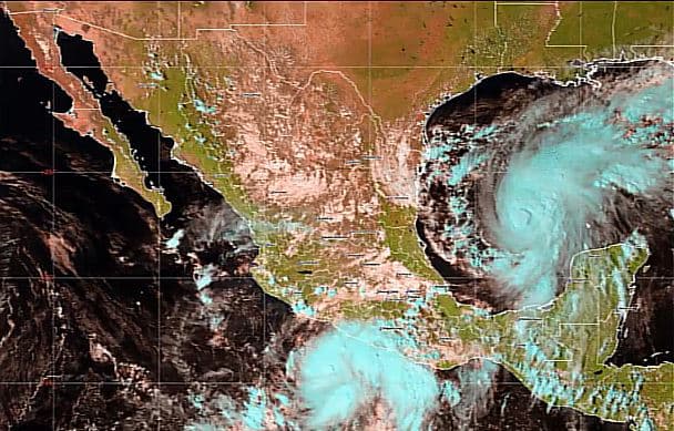Tormenta tropical Simón amenaza costas del Pacífico - imagen de origen