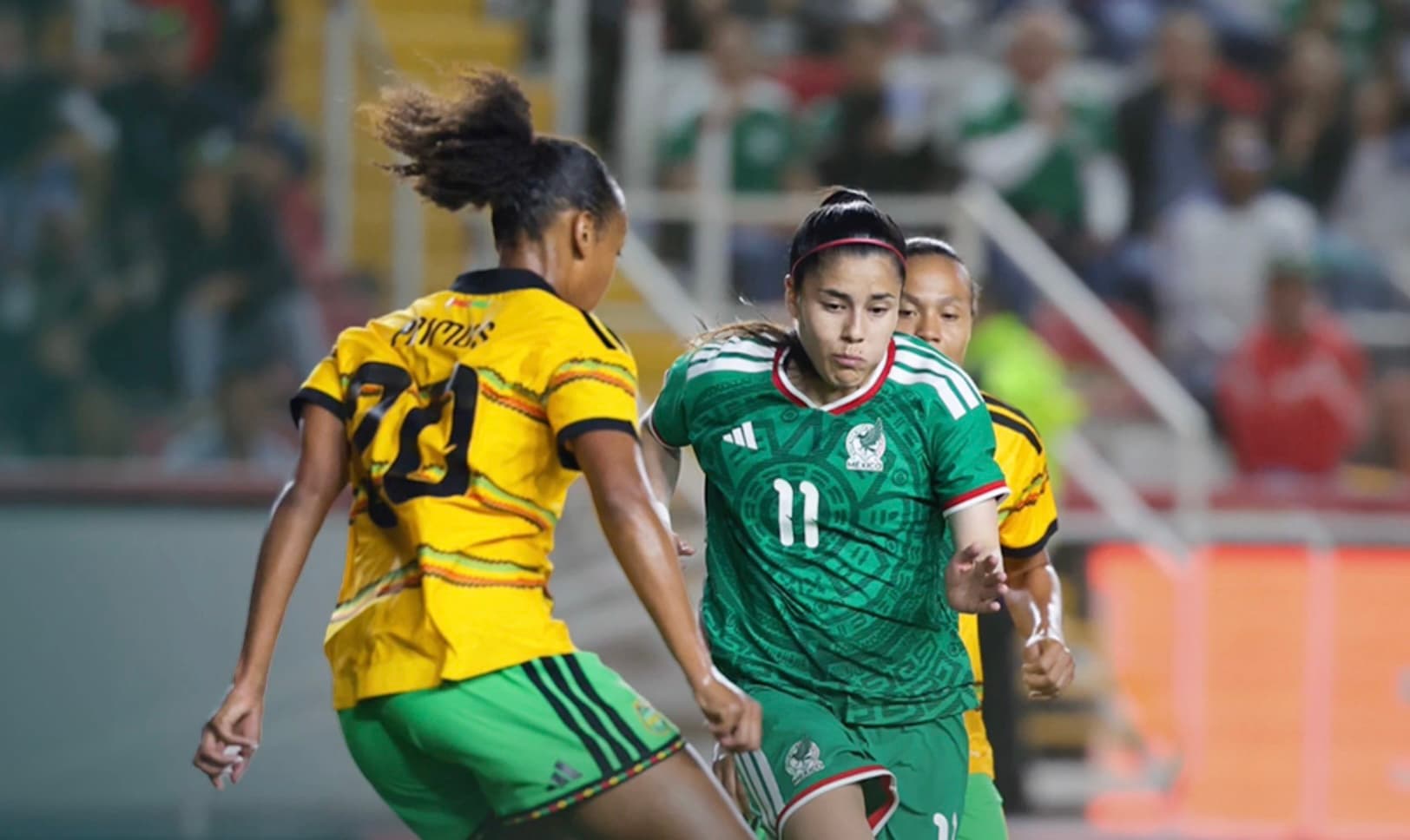 México Femenil cae ante Jamaica en noche histórica para Aguascalientes - imagen de origen