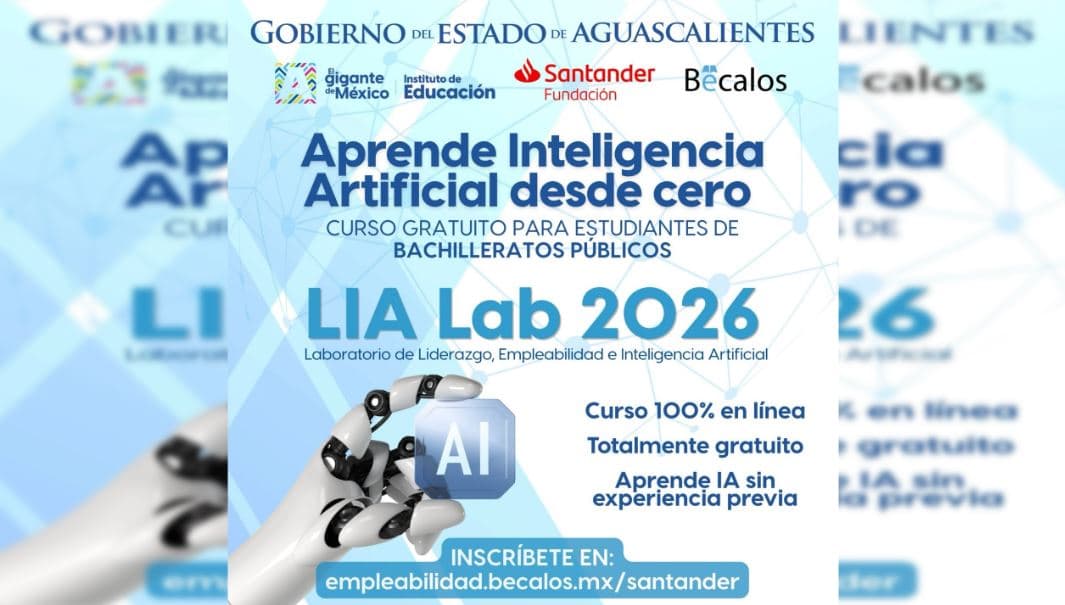 Estudiantes de bachilleratos públicos podrán capacitarse gratis en IA - imagen de origen