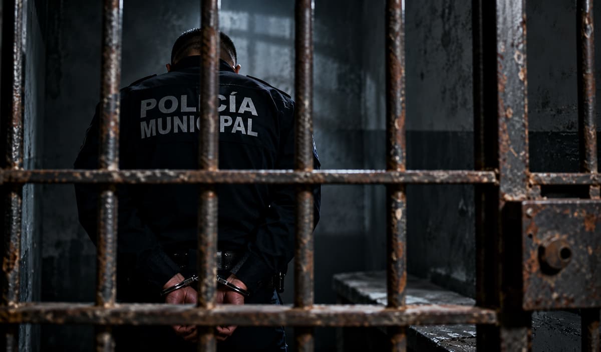 No saldrá de prisión el Policía Municipal que fue detenido con envoltorios con droga - imagen de origen