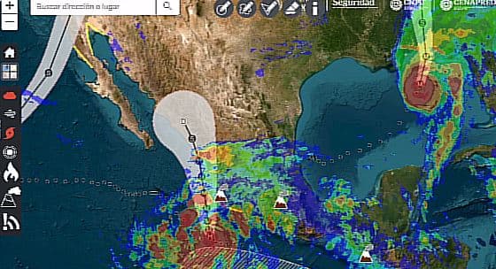 Huracán Simón deja su primera víctima mortal en Guerrero - imagen de origen