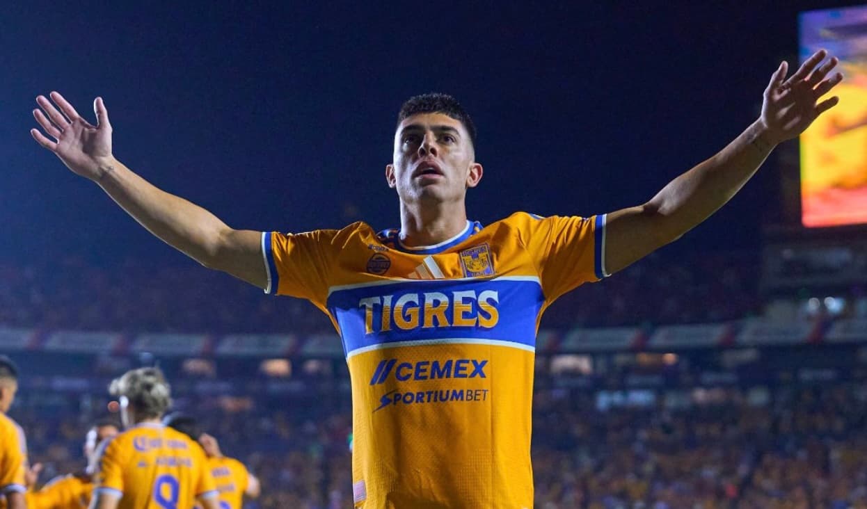 Con doblete de Brunetta, Tigres sorprende y derrota al Toluca - imagen de origen